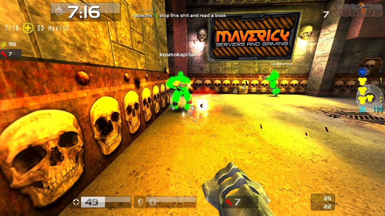Quake Live: First time top fraggin at Almost Lost смотреть онлайн