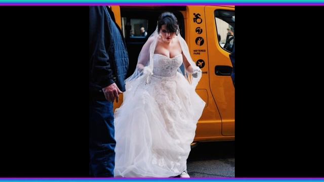 Justin Bieber went to take a glance at Selena Gomez in wedding dress on the sets of her show in NYC смотреть онлайн