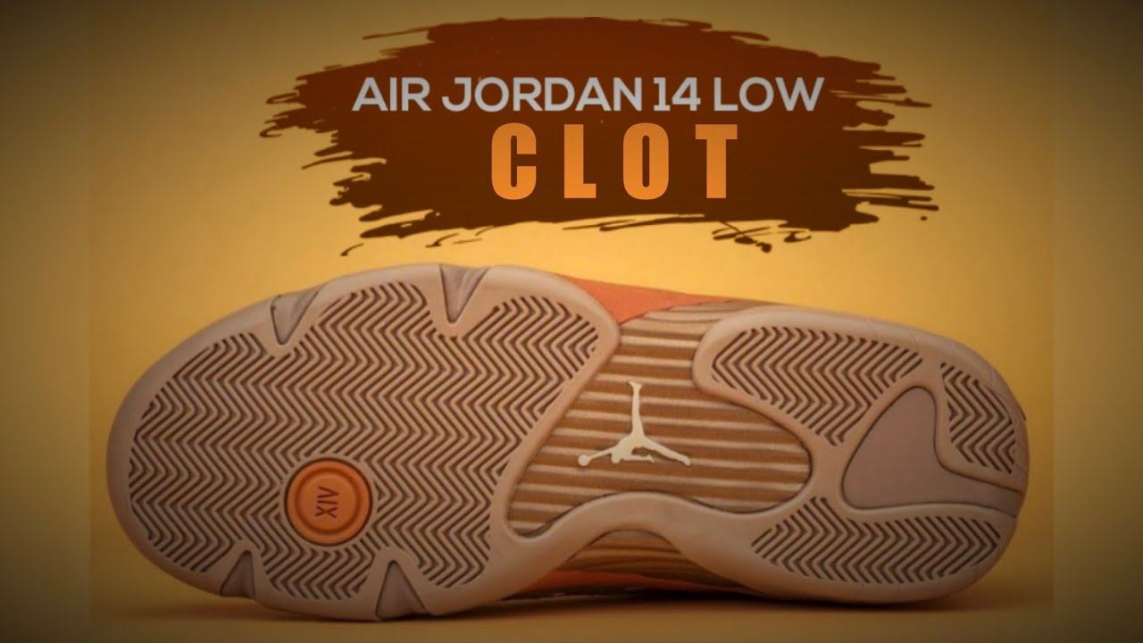CLOT x Air Jordan 14 Low FIRST LOOK смотреть онлайн