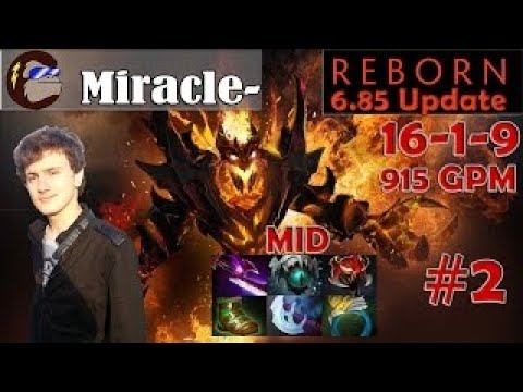 Miracle - Shadow Fiend MID Pro Gameplay | 16 Kills 915 GPM | Dota 2 MMR #2 смотреть онлайн