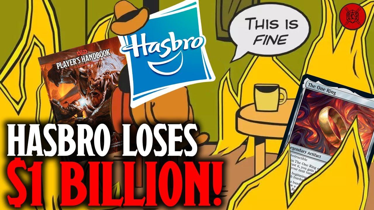 Hasbro Loses $1 BILLION!? Bets D&D's Future on "Universes Beyond" Collabs! смотреть онлайн