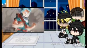 реакция друзей бакуго на деку (1/?)