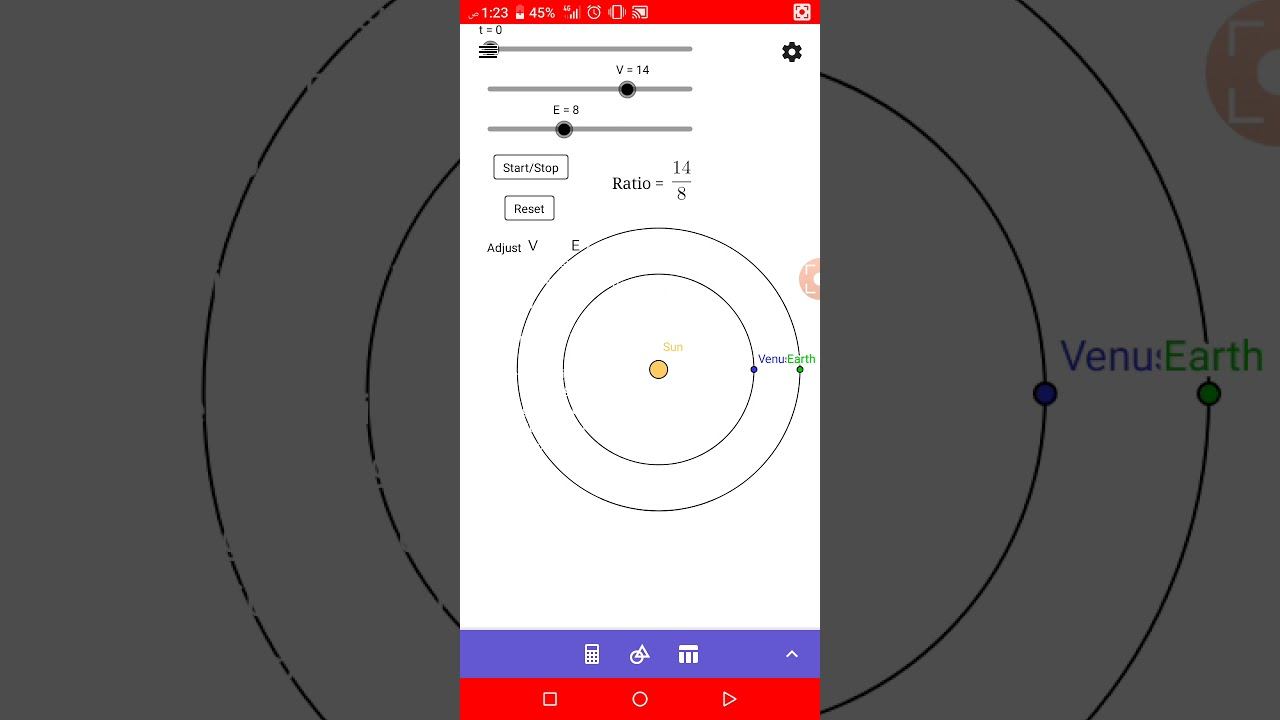 Earth and Venues Rotation Activity смотреть онлайн