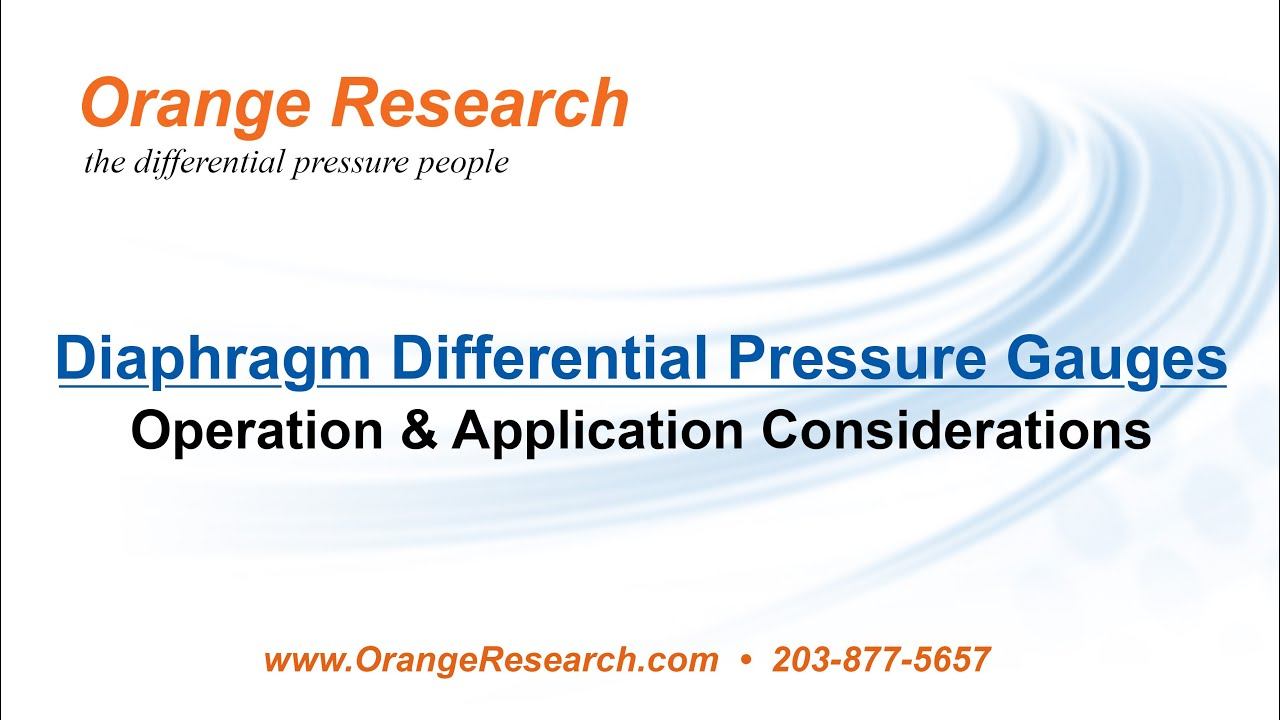 Diaphragm Differential Pressure Gauges