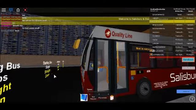 ROBLOX:     Salisbury & District Bus Simulator  Bus Review QL Enviro 200 Part 1