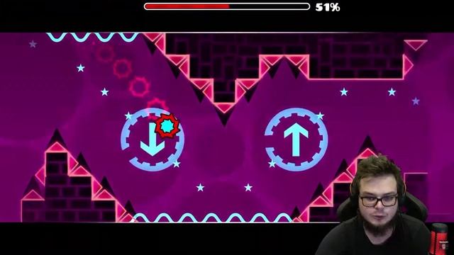 КАК БУЛКИН ПРОШЁЛ ELECTRODYNAMIX В GEOMETRY DASH! смотреть онлайн