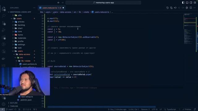 ЗАВИСИМОСТЬ ОДНИХ ДАННЫХ ОТ ДРУГИХ В RXJS смотреть онлайн