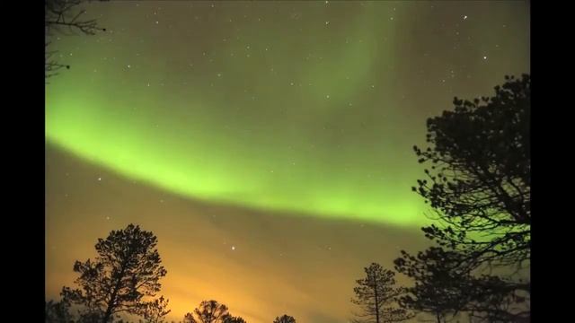 Les aurores boréales au Cercle Polaire смотреть онлайн