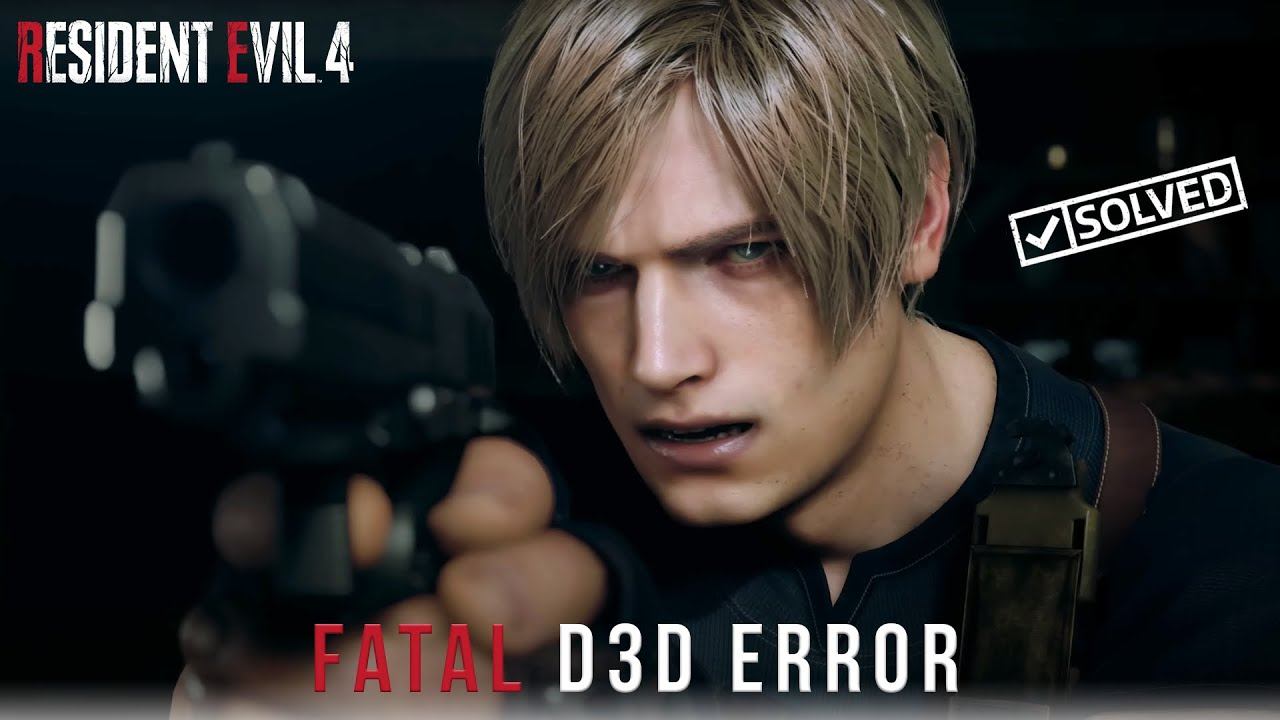 How to Fix Resident Evil 4 Remake (RE 4 Remake) Fatal D3D Error 100% Solved смотреть онлайн
