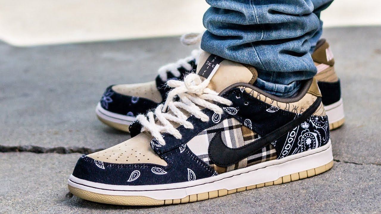 1:1 Travis Scott Nike Dunks Unboxing From Boom1950 смотреть онлайн