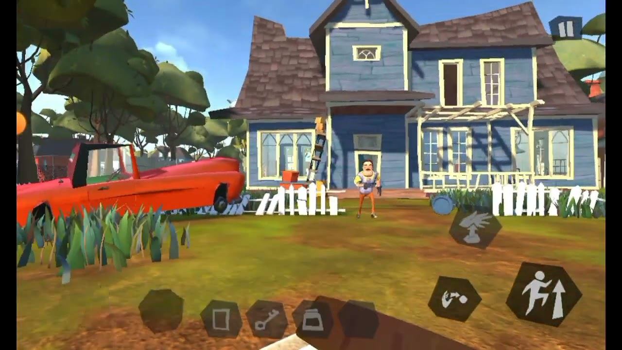 تختيم لعبة Hello Neighbor الحلقة 1# 😱🎮 смотреть онлайн