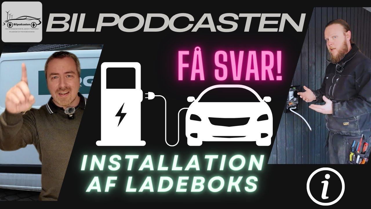 Alt hvad du skal vide, om installation af en ladeboks til din elbil смотреть онлайн