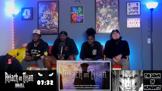 COLOSSAL TITANS OVER MICHEAL PHELPS - Attack on Titan Season 4 Part 2 Episode 12 Finale￼ - Reaction смотреть онлайн