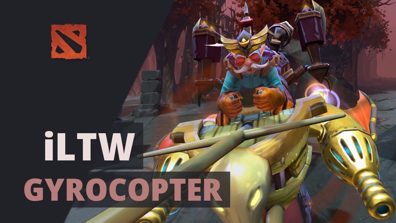 iLTW plays Gyrocopter Dota 2 Full Game смотреть онлайн