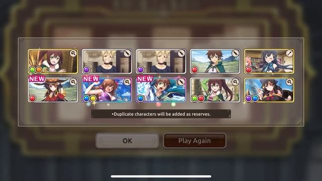 Konosuba FD gacha Sparkling Sea Aqua смотреть онлайн
