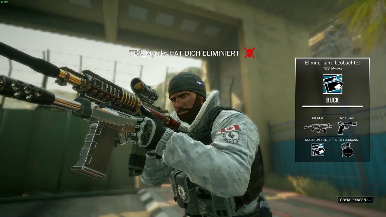 Kamera-Headshot aus Perspektive des Geheadshoteten - Rainbow 6 Siege Funny Moment -Xenoreaper смотреть онлайн