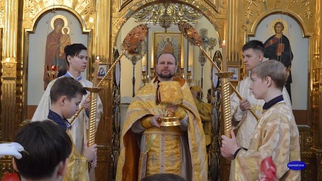 Хроника прихода февраль 2018 год Божественная литургия смотреть онлайн
