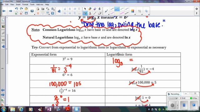 4 1 4 2 Exponential & Log Functions PART 1 смотреть онлайн