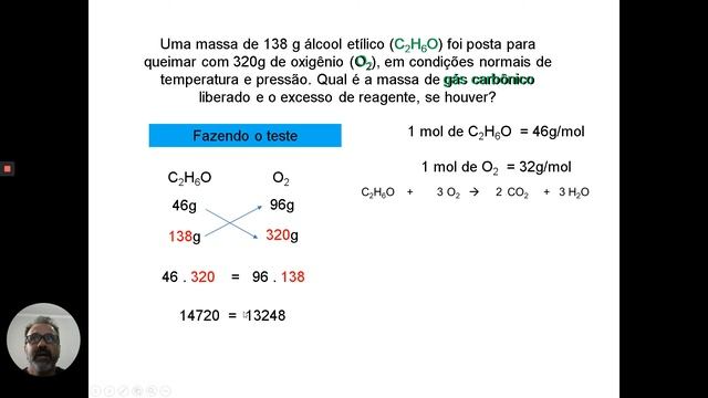Estequiometria com excesso de reagente смотреть онлайн