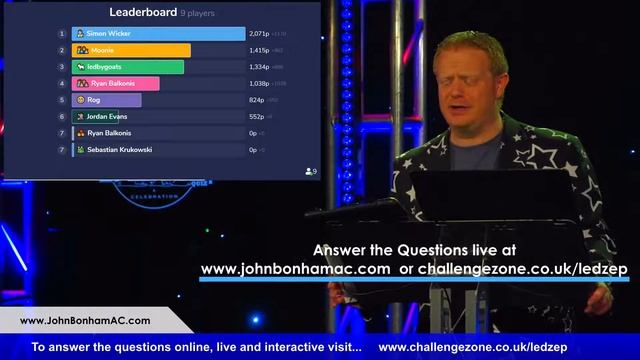 The Lockdown Led Zeppelin Quiz - Hosted by John Bonham A Celebration смотреть онлайн