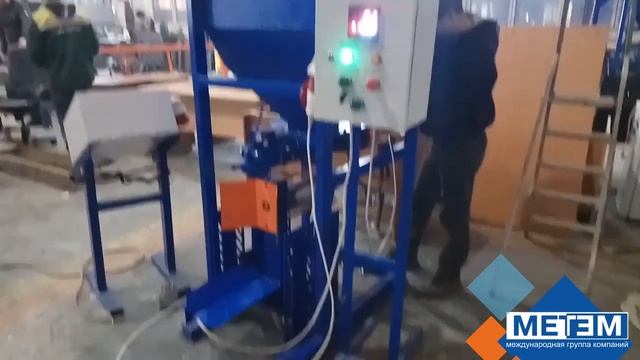 Линия для производства и фасовки сухих смесей «S3000» отправлена на завод «Оптима сервис» смотреть онлайн