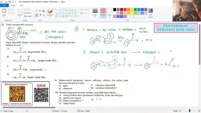 Pembahasan Modul 6 Kegiatan Belajar 1-2 | Kimia Organik 1 (PEKI4203) Edisi 2 Universitas Terbuka смотреть онлайн