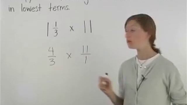 Multiplying Mixed Numbers - MathHelp.com - Pre Algebra Help смотреть онлайн