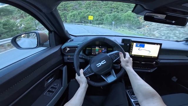 New Dacia Duster Full Hybrid 2024 Test Drive POV On Twisty Roads