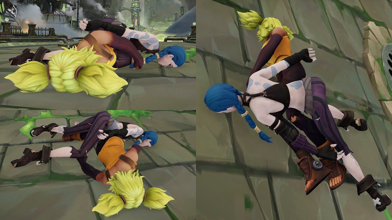 【Ryona リョナ】Zeri & Jinx double KO - MMD смотреть онлайн