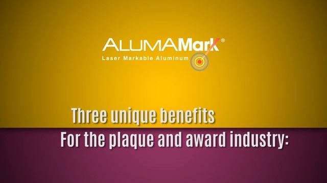 AlumaMark - CO2 Laser Markable Aluminum