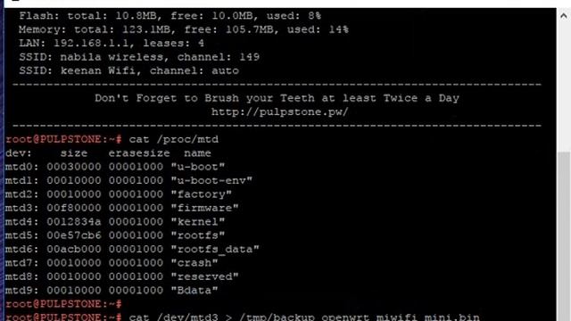 cara backup full firmware openwrt смотреть онлайн