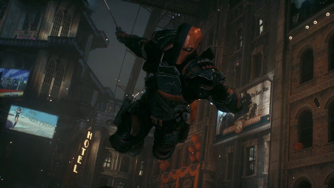 Batman: Arkham Knight - PS4 - Campaign for Disarmament - Deathstroke (Blind, Hard) смотреть онлайн