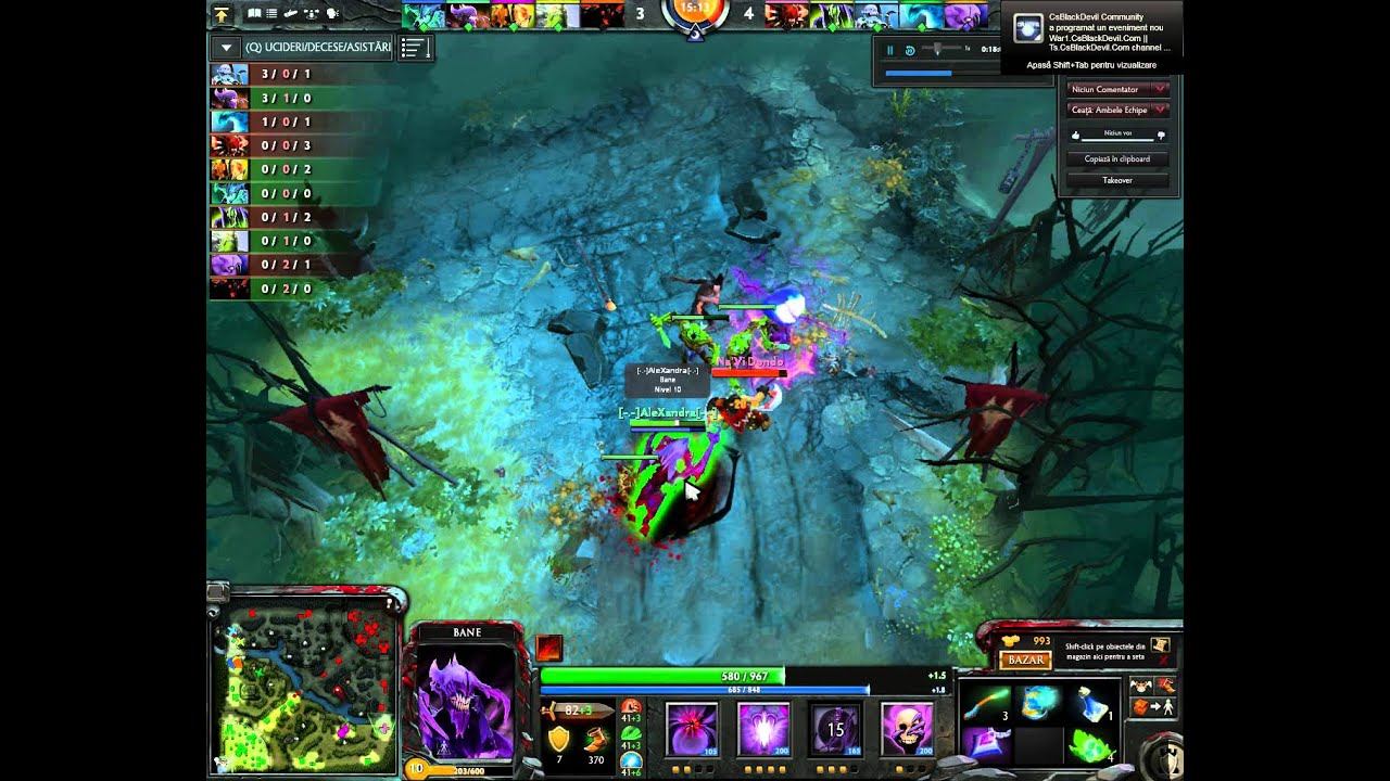 Dota 2 Bane vs BloodSeker 1-1 смотреть онлайн