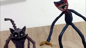 КАК СЛЕПИТЬ КОШМАРНОГО КЭТ НАПА и КОШМАРНОГО ХАГИ-ВАГИ ИЗ ПЛАСТИЛИНА