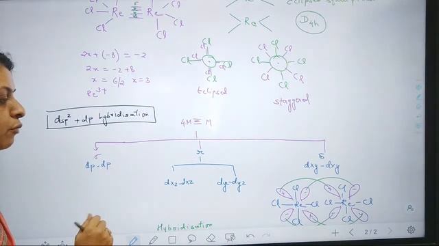 Structure Of Rhenium Chloride And How To Find M-M Bond order смотреть онлайн