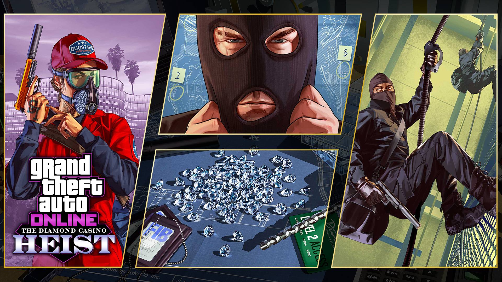 Максимальный куш на ограблении Казино в GTA Online - Возвращение алмазов смотреть онлайн