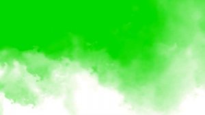 Туман, дымка на зеленом фоне, хромакей