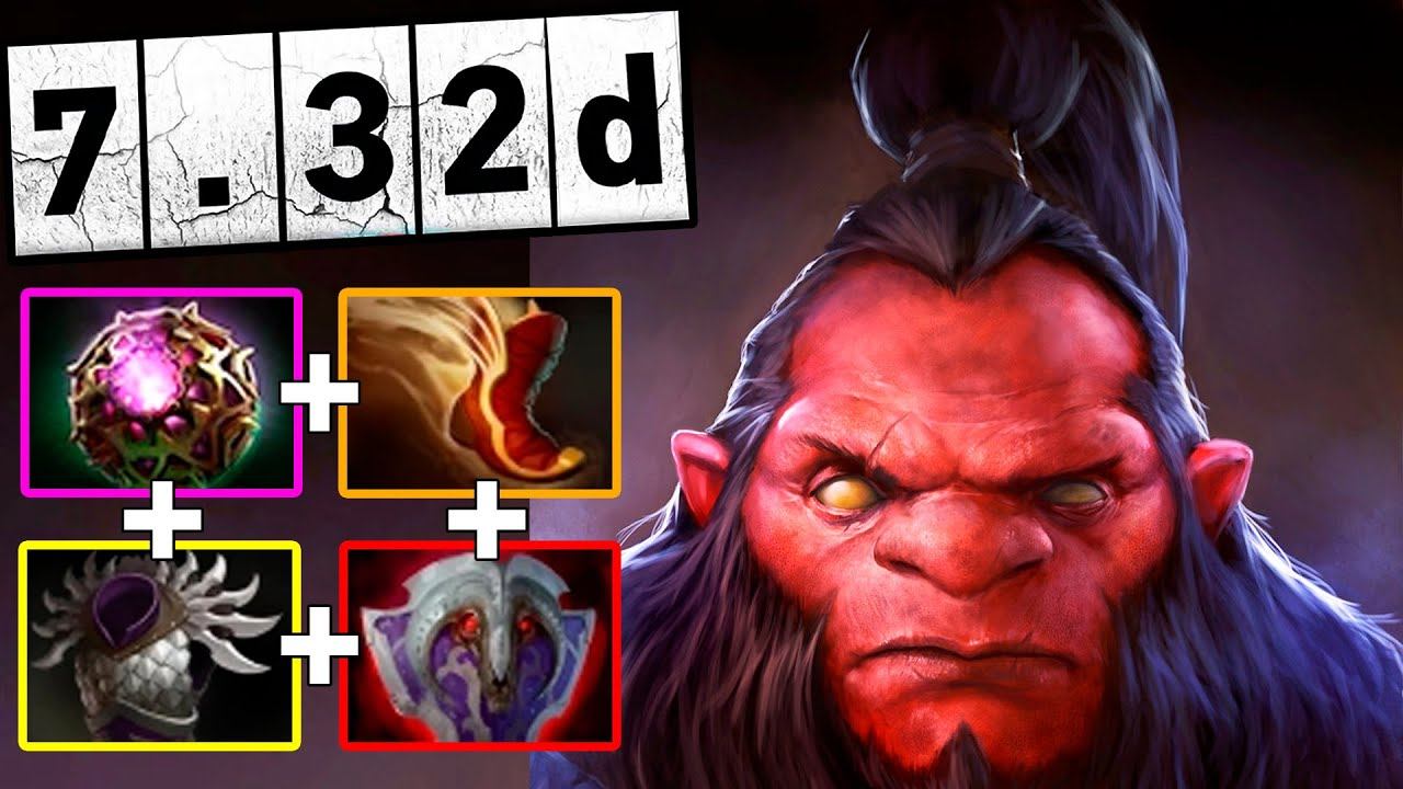 АКС снова В МЕТЕ 7.32d 🔥 Нереальные Ульты Axe Dota 2 смотреть онлайн