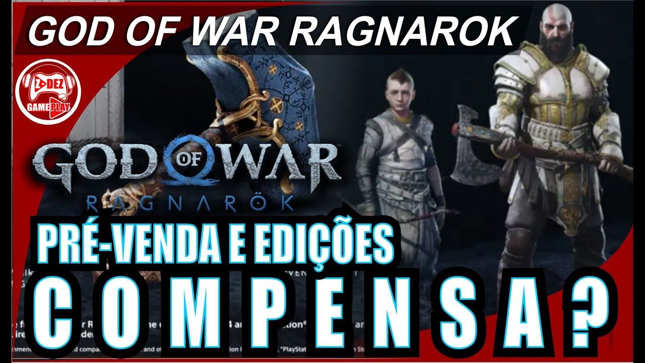 GOD OF WAR RAGNAROK PRÉ-VENDA E VERSÕES, COMPENSA? смотреть онлайн