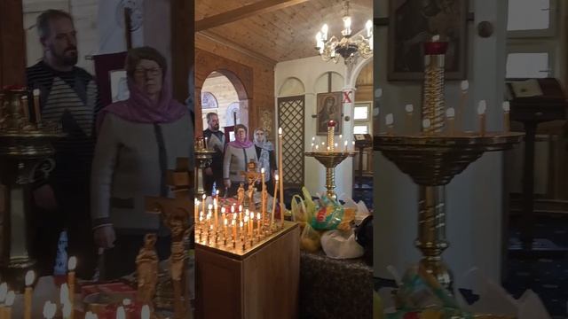 Заупокойная лития в родительскую субботу 13.04.2024 смотреть онлайн