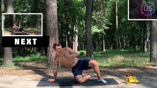 Високоінтенсивне інтервальне тренування на прес за 20 хвилин!!! Спали жир на животі! смотреть онлайн