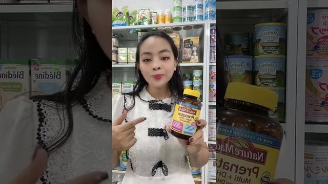 Bổ Bầu Mỹ Nature Made Prenatal 150 viên смотреть онлайн