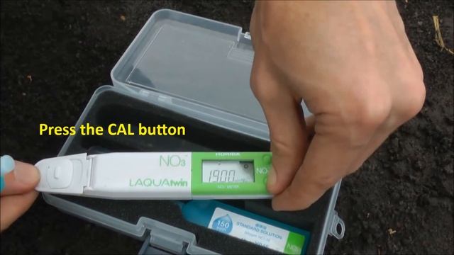 Nitrate meter LAQUAtwin B-743 - plant sap testing смотреть онлайн