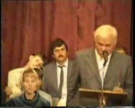 Papa Vasya speaking in Minsk (January 1990) смотреть онлайн