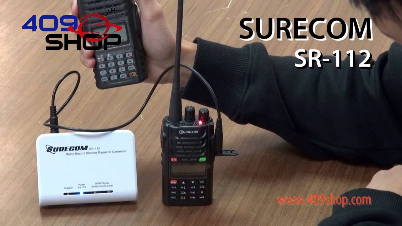 SURECOM Radio record simplex repeater Controller смотреть онлайн