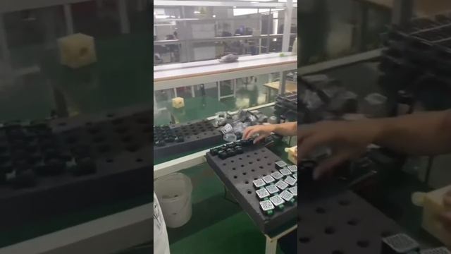 D Car Light Assembly Process смотреть онлайн