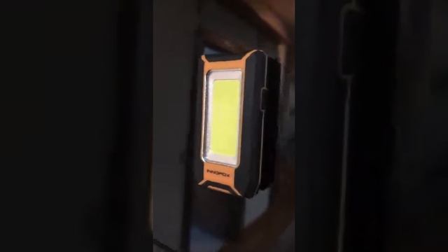 LED Rechargeable Magnetic Work Light 40W 1500Lumens Review, Strong magnet holds light in place, bri смотреть онлайн