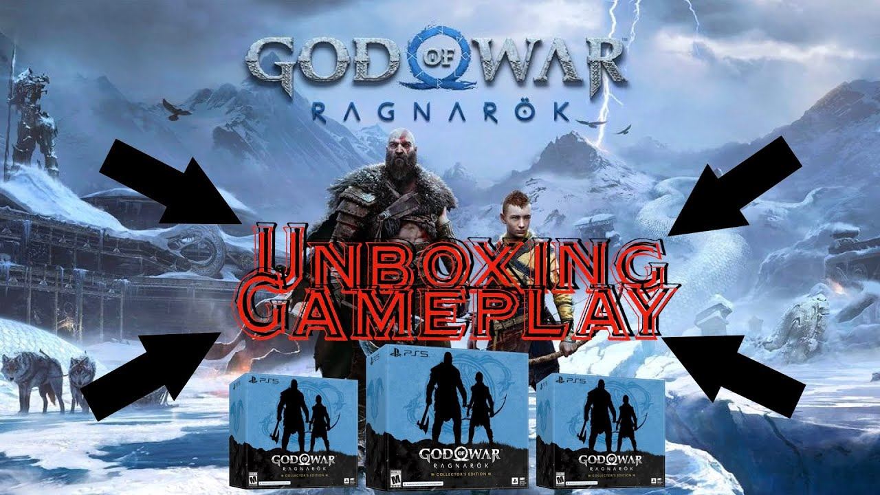 God Of War Ragnarok Collectors Edition Unboxing смотреть онлайн
