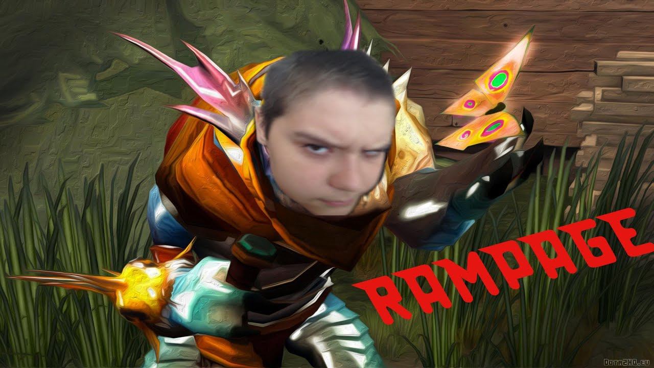 Dota 2 Rampage|Буйство by Slark 100 MMR смотреть онлайн