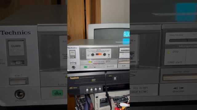 Technics Auto Reverse Stereo Cassette Deck RS-B78R смотреть онлайн